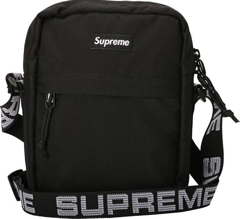 supreme ss18 shoulder bag fake|supreme shoulder bag ss18 black.